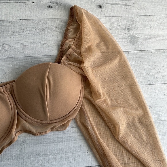 Fashion Nova Make the Night Last Taupe Set XS - Picture 6 of 15